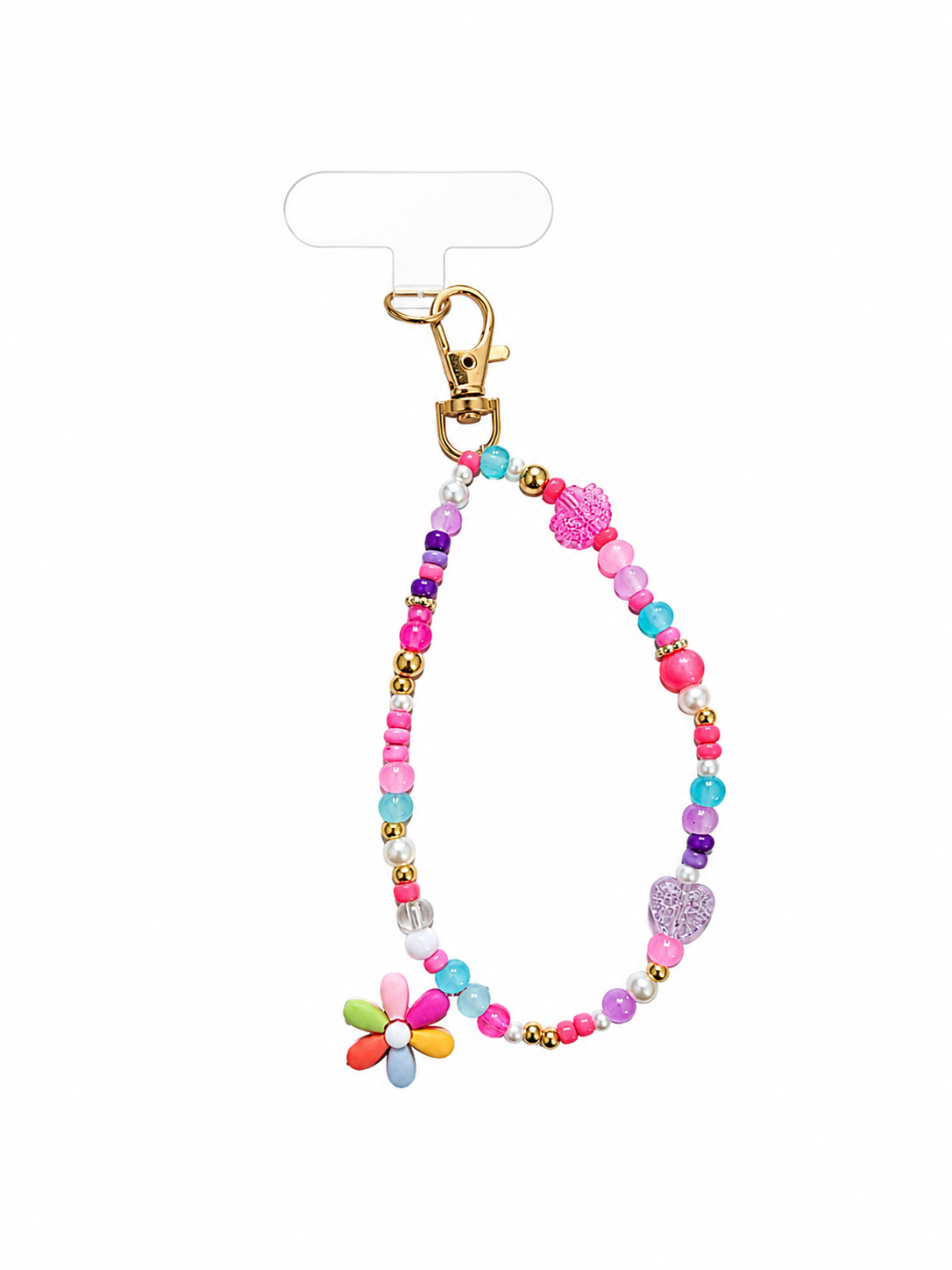 Flower Power Phone Charm