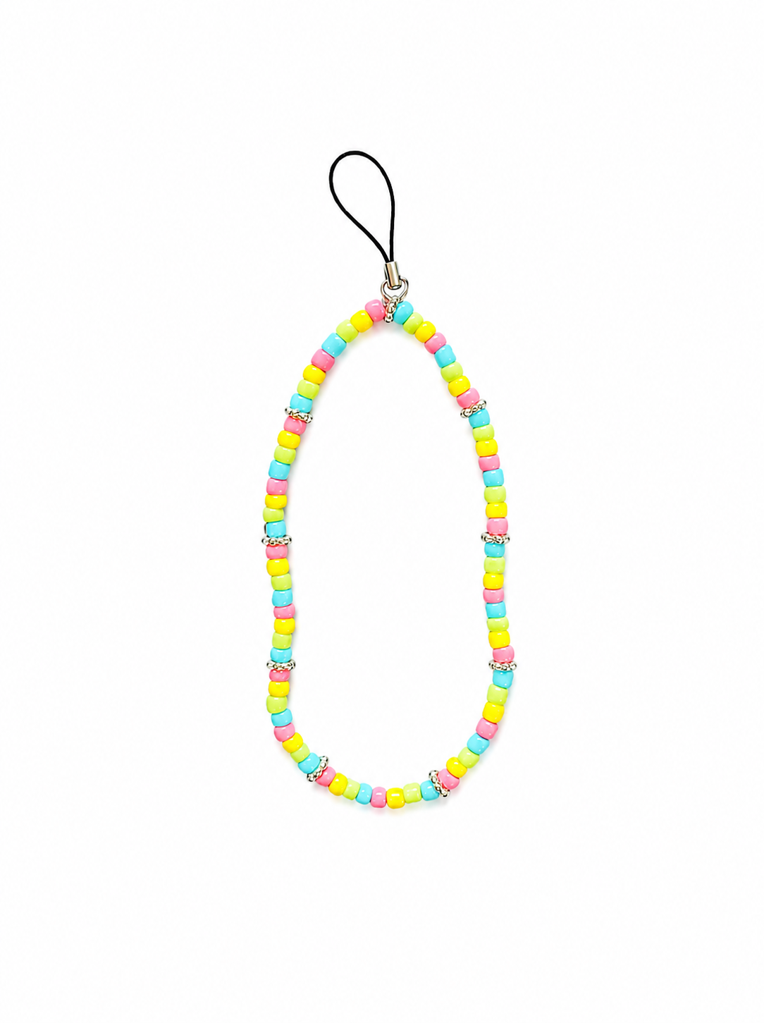 Rainbow Taffy Phone Charm