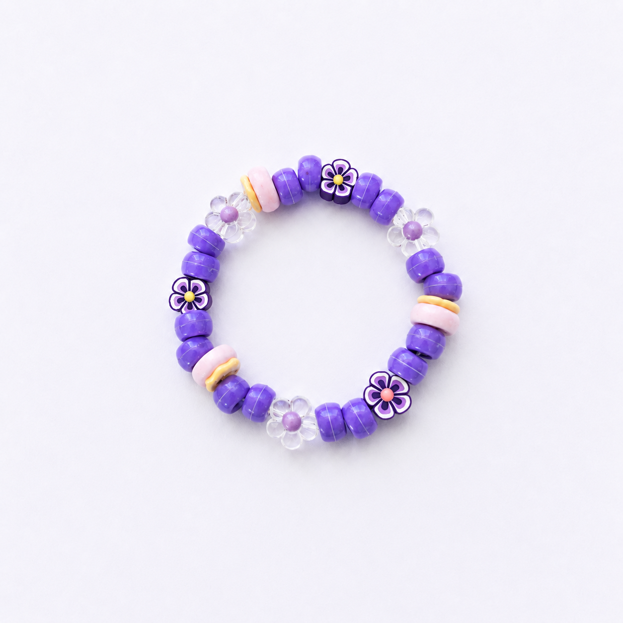 Purple Petals Bracelet