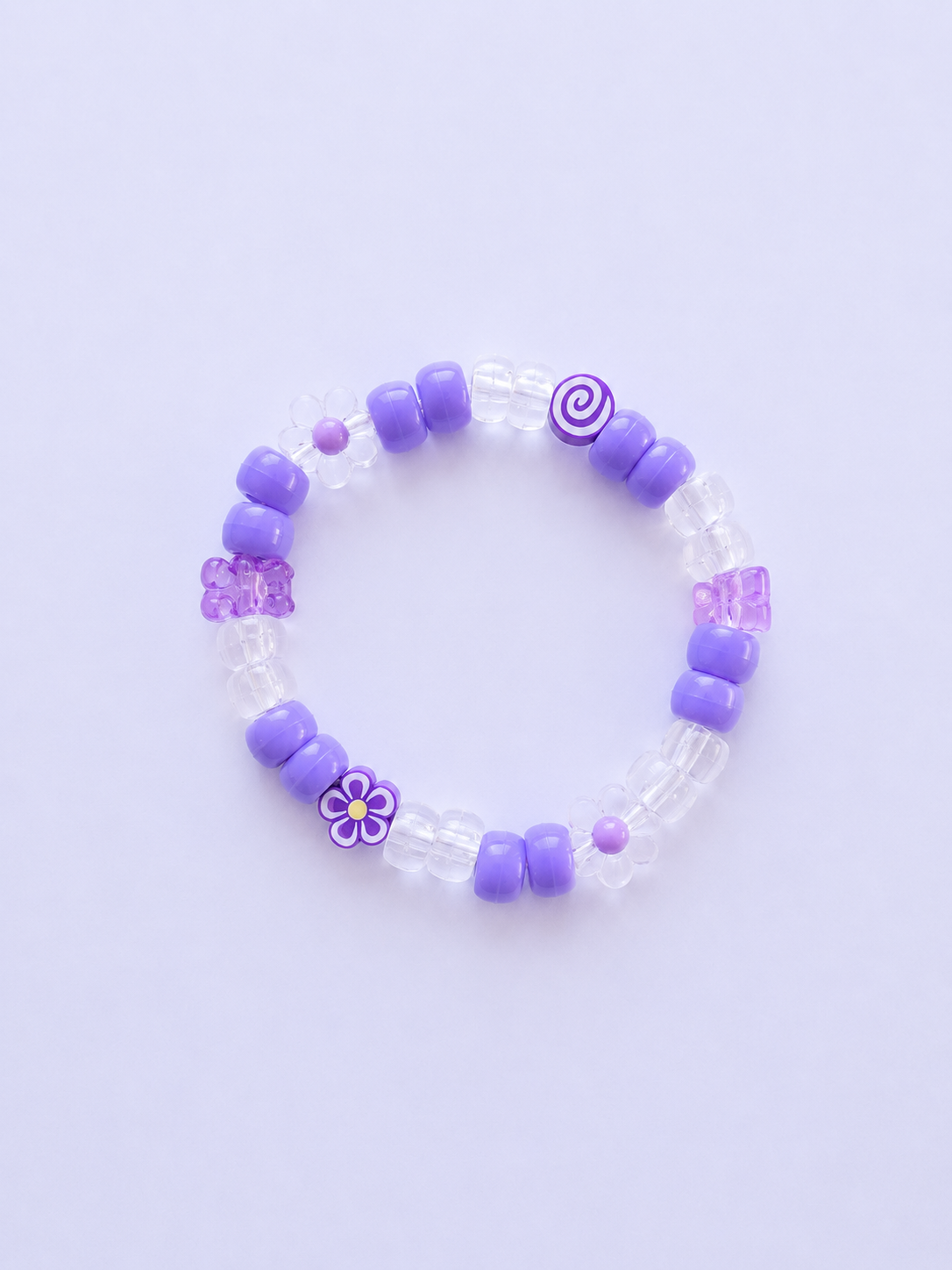 Purple Gummy Bear Bracelet