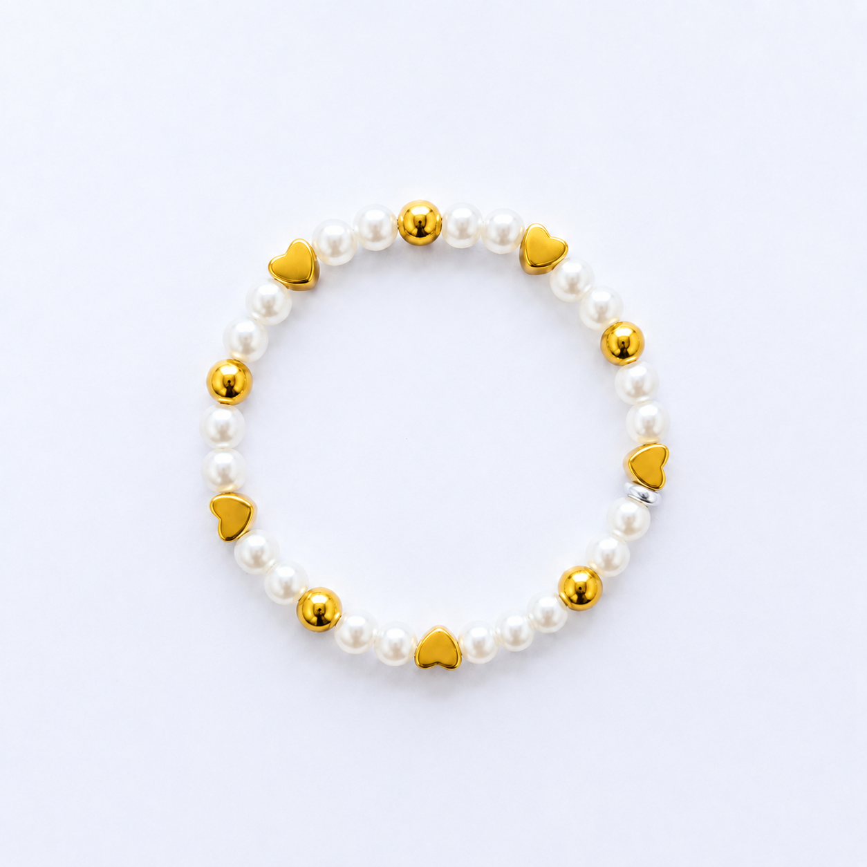 Golden Hearts Bracelet