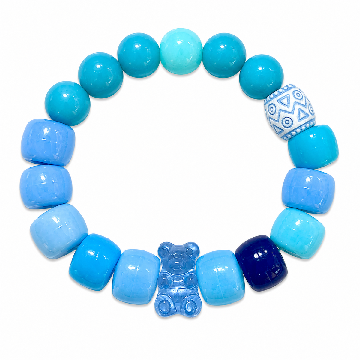 Aqua Gummy Bracelet