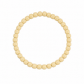 Butter Bracelet with soft cream yellow beads