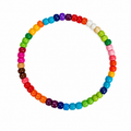 Colour Rush Bracelet with pony beads in every colour of the rainbow