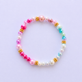 Rainbow Pearl Glow Bracelet