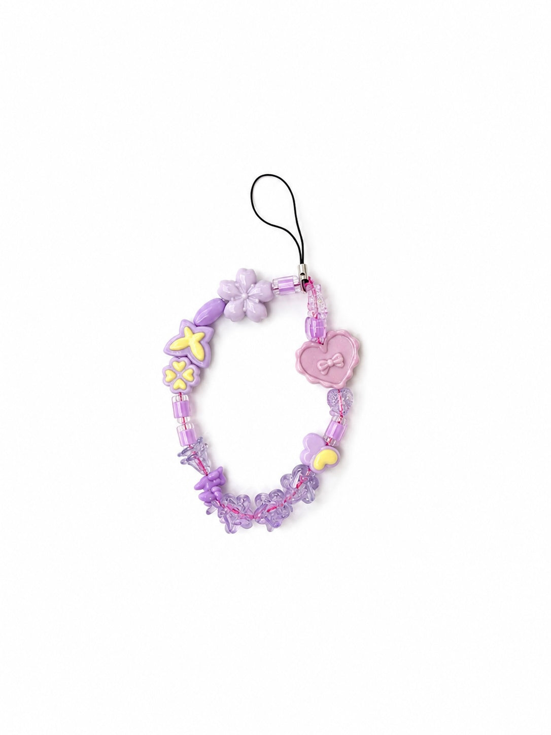 Lavender Blossoms Bag Charm