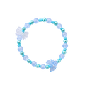 Aqua Snowflake Bracelet