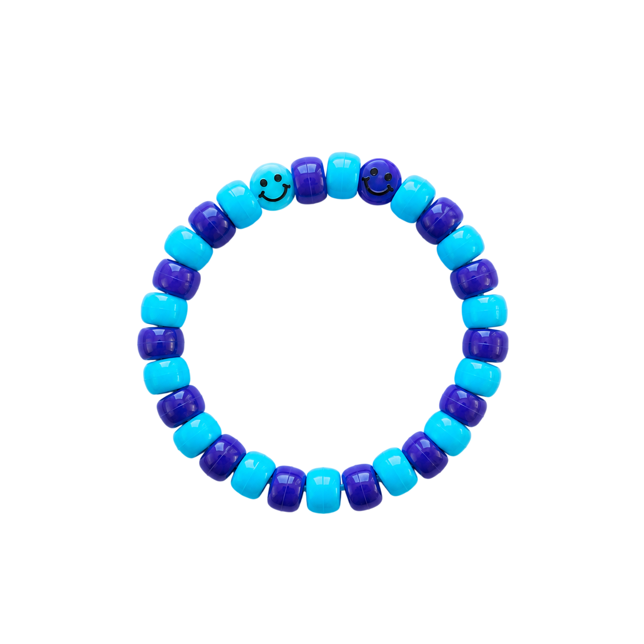 Blue Skies Smiley Bracelet